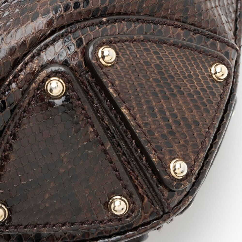 Gucci Python Indy Medium Satchel - Picture 11 of 15
